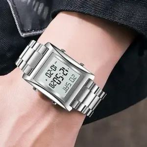 캐주얼 전자 남자 손목시계 수능시계 CR9210 빈티지 시계바늘 아날로그시계 전자시계