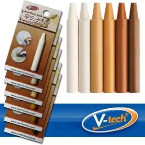 V텍 우드스틱 가구 마루흠집보수 크레용
