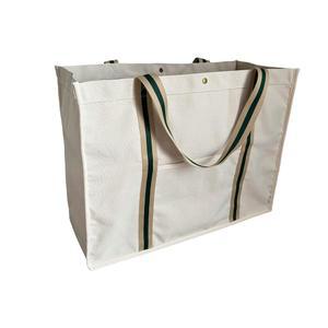 어그버니 16OZ 토트 가방 비치백 기저귀 안감 식료품 캔버스 쇼핑 다용도