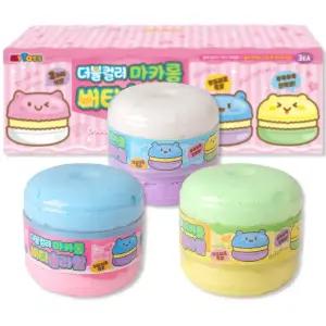 MYTOYS 생크림 버터 2탄 더블 컬러 마카롱 슬라임 6색