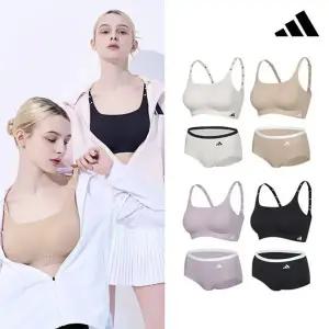 (25SS) 아디다스 액티브 퓨징 브라팬티 4세트 패키지