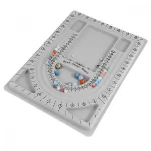 비즈공예 작업판 진주 목걸이 팔찌 부자재 정리 트레이