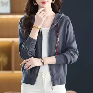 여친 니트 가을 맨투맨 티 셔츠 봄가을 카디건 쇼트 야구점퍼 BE3