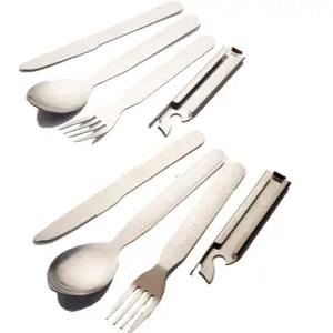 엔위너 2세트 피크닉 식기 엑스트라 스트롱 울트라 실버웨어 가정용/여행용/피크닉/캠핑 도구 2gryr nr4ne4