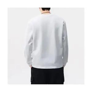 남친 가을 캐주얼 빅사이즈 상의 라운드 자수 긴팔티 맨투맨 MF3