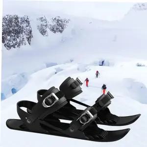 스노우 플레이트 보드 미니 숏스키 스케이트 스키화