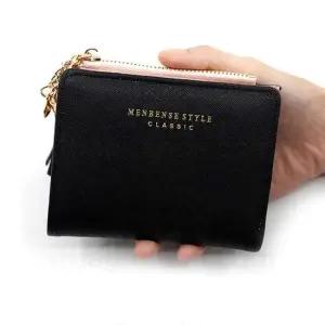 태슬장식 반지갑 레터링 패치 카드 지폐 동전 보관 여성반지갑 미니지갑 초등학생지갑