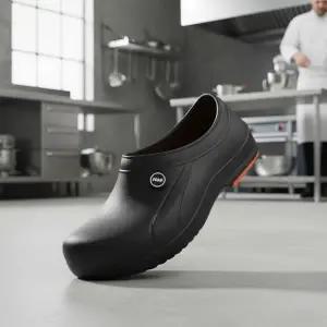 국산 EVA 조리화 주방용 안전화 급식실 미끄럼방지 방수화 200g