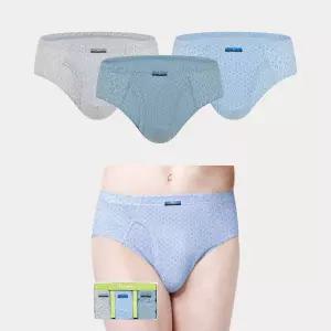 제임스딘 남성삼각팬티 면삼각팬티 3매입 세트 115 120 까지