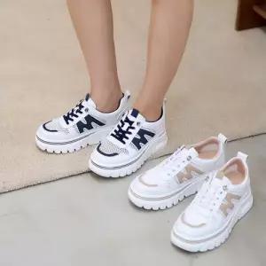 [제이시]제이시 밴딩 매쉬 키높이 소가죽 운동화 6cm S174