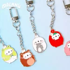 [하프클럽/]몰랑 키홀더 귀여운 캐릭터 가방 열쇠 고리