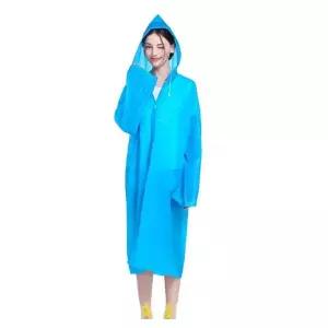 남녀공용 방수 장마 EVA 레인코트 캠핑 우비