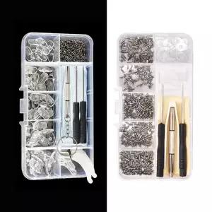 안경 선글라스 수리 키트 나사세트 코받침 교체용 부품 드라이버 포함