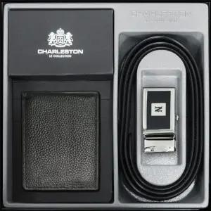 니트 소재 지갑 벨트 선물용 감사 이벤트 세트