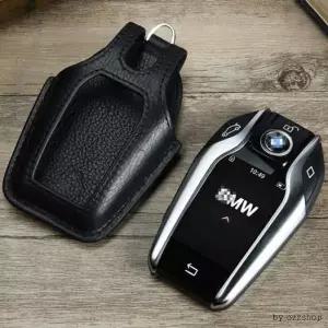 [셀러허브]마이도매 BMW7시리즈 디스플레이 천연가죽 키케이스 비엠더블유 7시리즈 BMW7 키 (S38782630)