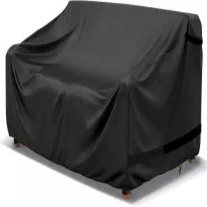 LBTING 파티오 러브시트 커버 야외 소파 2인승 53W x 32D 30H 인치 420D 방수 방풍 방진 자외선 차단 가구