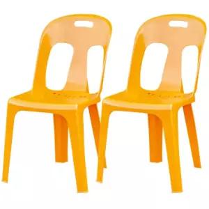 학교 행사 2개 국산 편의점 야외 의자 노랑 보조 4호 포차 플라스틱 포장마차 간이 등받이
