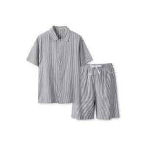 TOPTEN 공용) 소프트 시어서커 파자마 SET-UP_MSF2UI3001