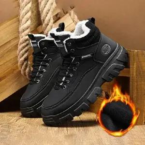 2남성 통굽 데일리 워커 신발 ZGTT337 미들 워커 겨울부츠 구두 슬립온
