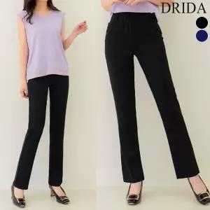 [드리다]엄마옷 드리다 중년여성 여름 50-60대 엄마바지 썸머 일자 스판 밴드 밴딩 빅사이즈 팬츠 마담 하
