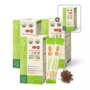(3box+1box)그린핏 차전자피 다이어트 -먹기 편한 쾌변습관, 식이섬유 ,미니환