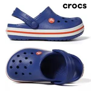 크록스 키즈 성인 크록밴드 클로그 K 175 180) 다크블루 207006-4O5