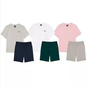 [아이더](본점)[Summer Set] 키즈 공용 1+1 반팔티+반바지 세트 JUM25M92