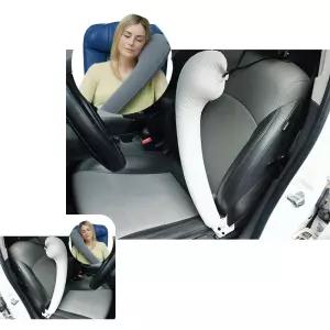 굿테라 여행용목베개 목쿠션 비행기 차량용 에어 기내 목배게