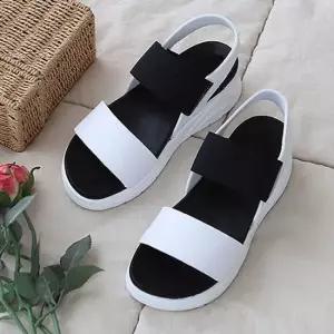 인기상품 통굽 샌들 캐주얼 신발 여름 여자 키높이 슬리퍼 슈즈 [WFLN4TF_260419]