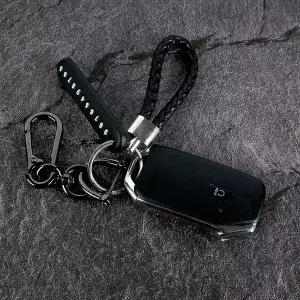 [하프클럽/]키케이스번호키링 자동차키홀더 차키홀더 번호판키홀더 블랙