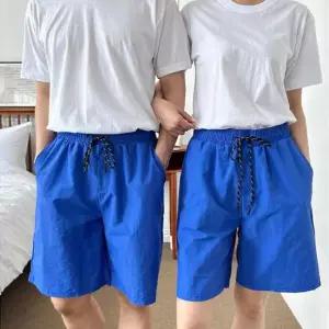 남녀 물놀이 비치 반바지 성인 1P 수영복 커플 바지