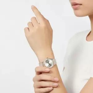 스와치 LK343E TIME TO SWATCH SILVER GLISTAR TOO 여성 우레탄시계