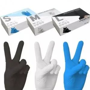 일회용 주방 식품용 위생 니트릴 고무 장갑 청소용