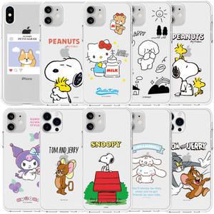스누피 산리오 고양이 강아지 캐릭터 젤리케이스 갤럭시 S26 S25 울트라 S24 FE S23 S22 S21 S20 S10 노트20 A16 A26 A36 A17 와이드8 버디4 점프4 퀀텀6 아이폰17 16 15 14 13 프로맥스 플러스 프로 미니