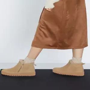 [엘르]엘르소가죽 여성 첼시방한부츠 겨울 방한화 4종택1