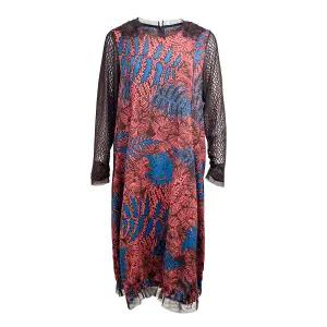 [롯데백화점]데시데 레이스 소매 벌룬핏 롱원피스 DNW402