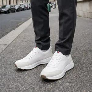 [엘르]엘르 남성 리베르테 스니커즈_화이트 SHELSN2602MWH