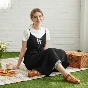 [올리브데올리브]올리브데올리브 레이스 뷔스티에 레이어드 원피스 YW4MO3130