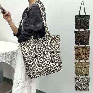 [다잇템]여자 시크 레오파드 데일리 만능 숄더백