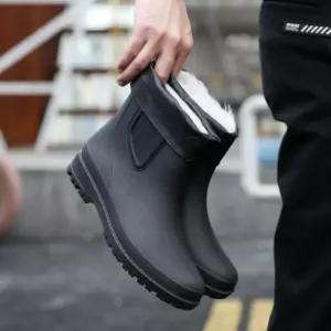 겨울 기모안감 털안감 남성 워커 방한부츠 앵클부츠