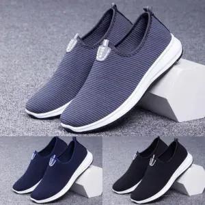 [옷자락]남자 데일리룩 캐주얼 편안한 슬립온 스니커즈