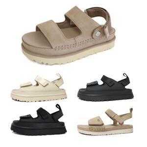 어그 UGG 골든스타 골든글로우 글라이드 여성 스트랩 샌들 슬리퍼