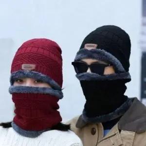 방한모자 니트비니 겨울털모자 겨울비니 융털 방한넥 털모자 넥워머 겨울 스키장모자 방한모자 넥워머