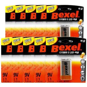 [벡셀] 알카 건전지 9V X 10개