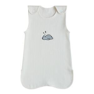 바니블라썸 아기 수면조끼 봄.가을.겨울, 세로자카드, 자는곰, S, 1개