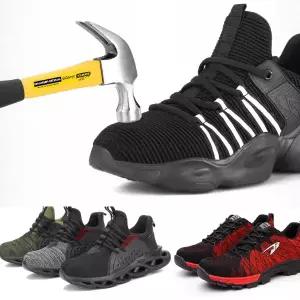 메쉬 안전화 작업화 안전용품 건설화 초경량 메쉬통풍