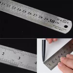 건축 목공 30CM 쇠자 철자 재단자 옷수선 재봉자 스텐자