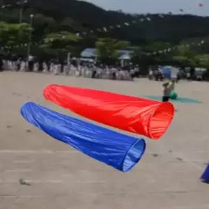 터널통과게임 5M (빨강,파랑) 세트 체육대회 단체게임