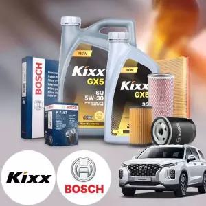 팰리세이드 3.8(~24) 가솔린 엔진오일세트 킥스 GX5 SQ 5W30