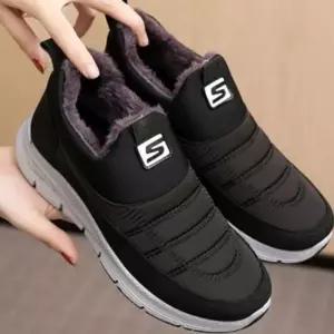 겨울 여성 방한화 슈즈 여성 기모 신발 운동화 여자